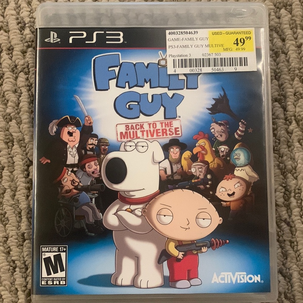 PS3 Family Guy -back to the multiverse